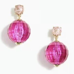 NWT J.Crew Factory Gem Drop Bauble Earrings